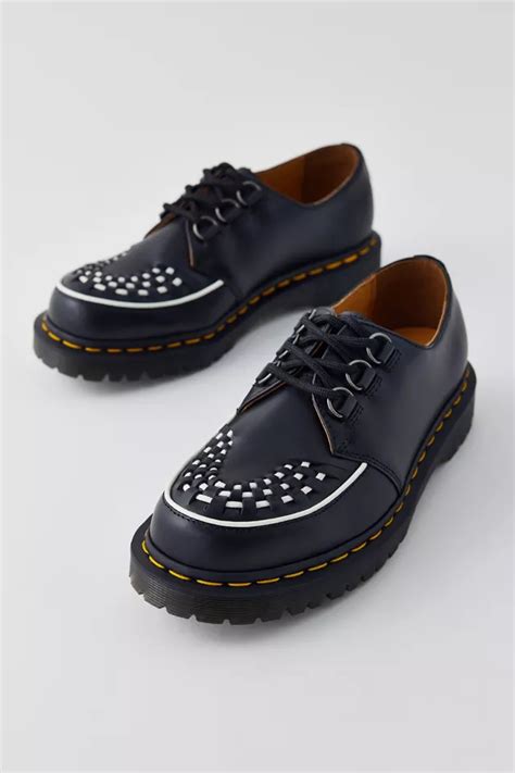 Leather Creeper Shoes in Shrew 